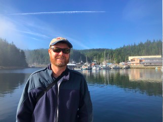 Captain Kennedy at Shearwater, Haida Gwaii